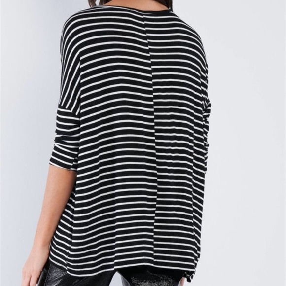 Kiki Larue 3/4 Sleeve Oversized Top ✨NWOT✨ - Picture 4 of 12